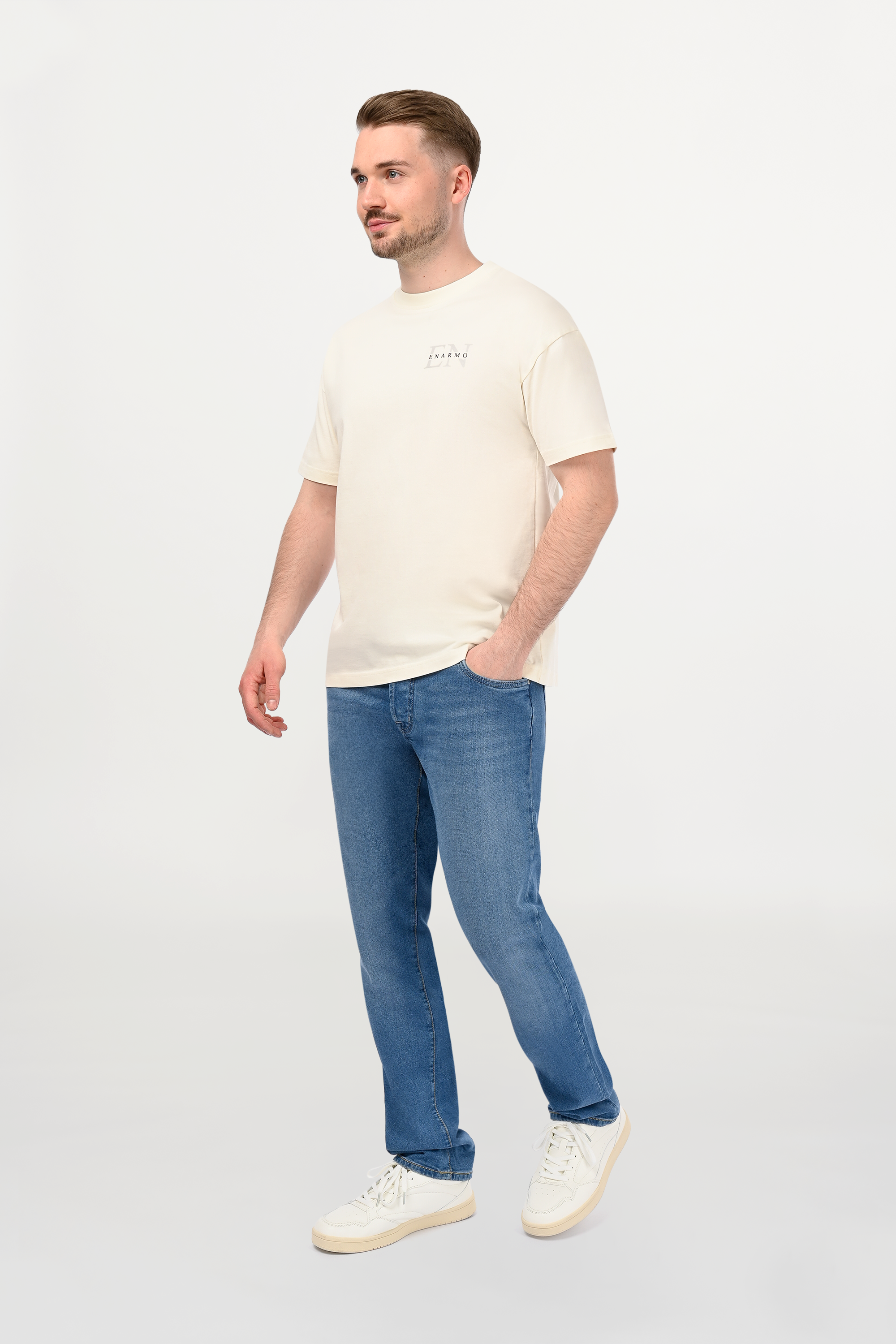 Naceur - Slim Fit Light Blue Jeans